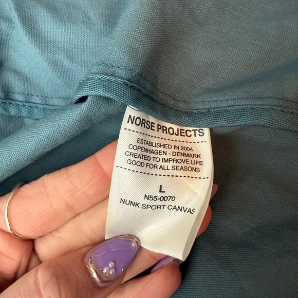 Norse projects nunk sport canvas jacket - Picture 4 of 9